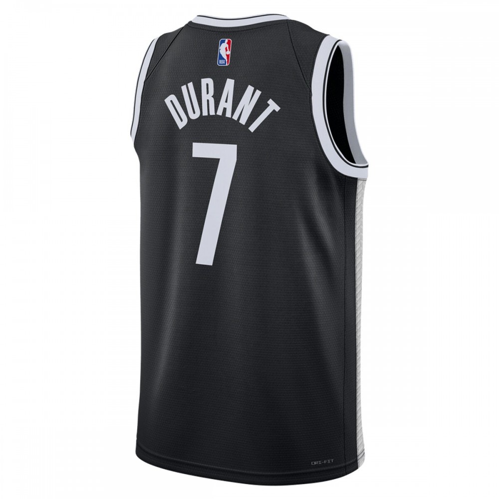 Kevin Durant Brooklyn Nets Unisex 2022/23 Swingman Jersey - Icon Edition - Black-Pro Kit Vault | Brand New 26/27 Sports Jerseys